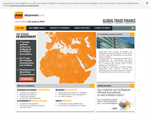 Tablet Screenshot of corporate.attijariwafa.net